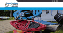 Desktop Screenshot of landingpointmarine.com